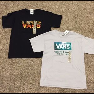 NWT Vans t-shirt Bundle size 10/12